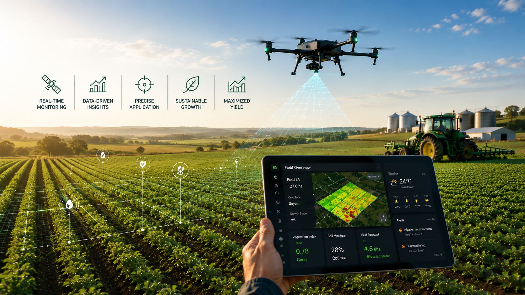 Agriculture Drone Spraying
